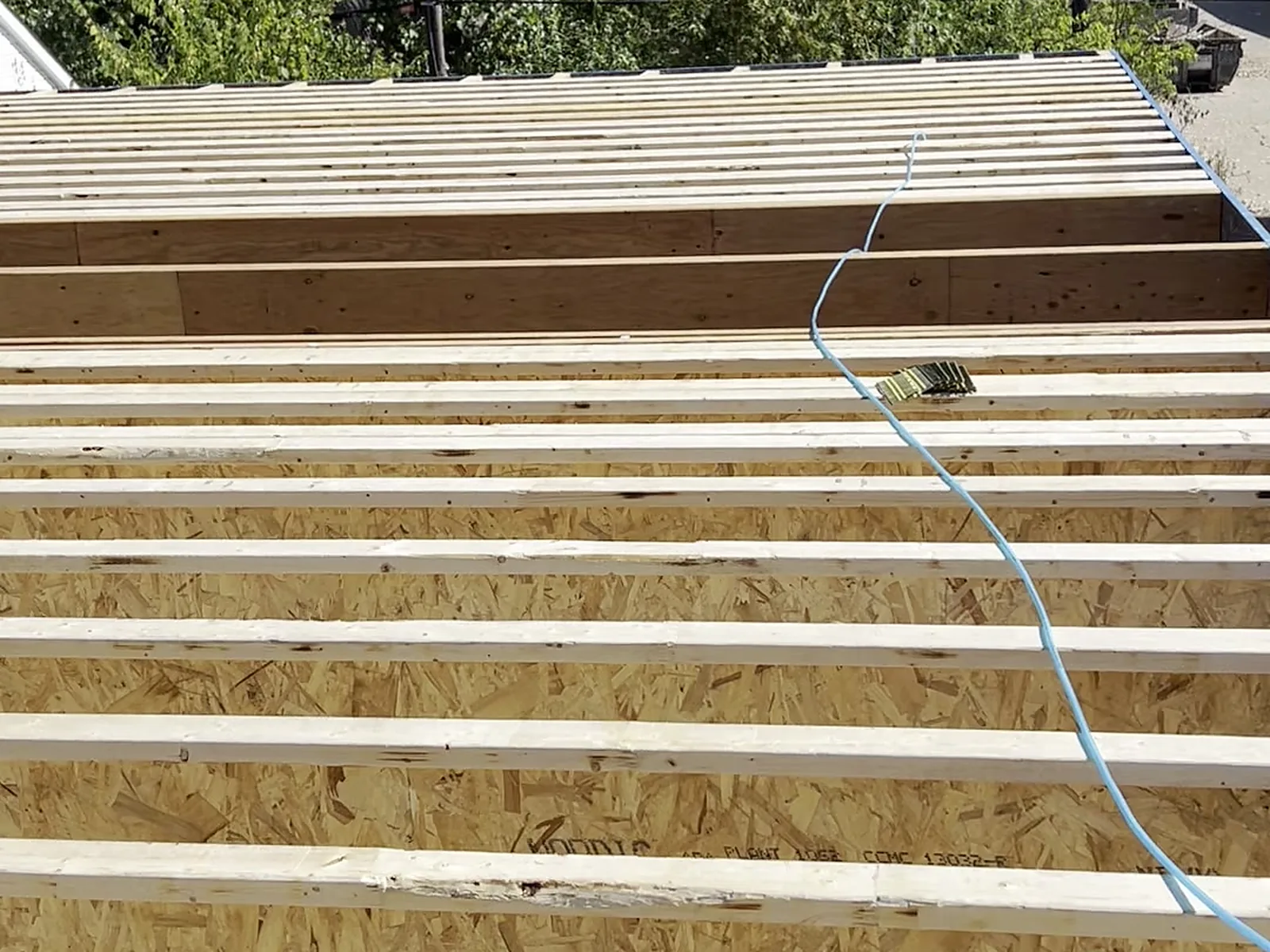 I-joist floor system for the second floor, Berkley MI